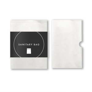 Sustainable Essentials Sanitary Bag - Premium Black