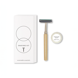 Sustainable Essentials Shaving Kit - Premium White